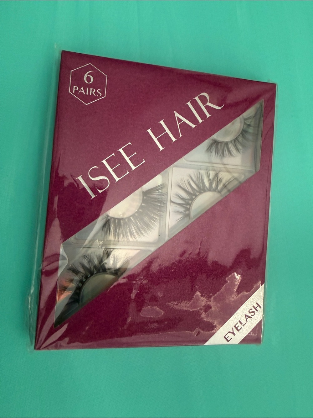 ISEE HAIR Princess Eyelash Collection – 6 Pairs | New & Sealed